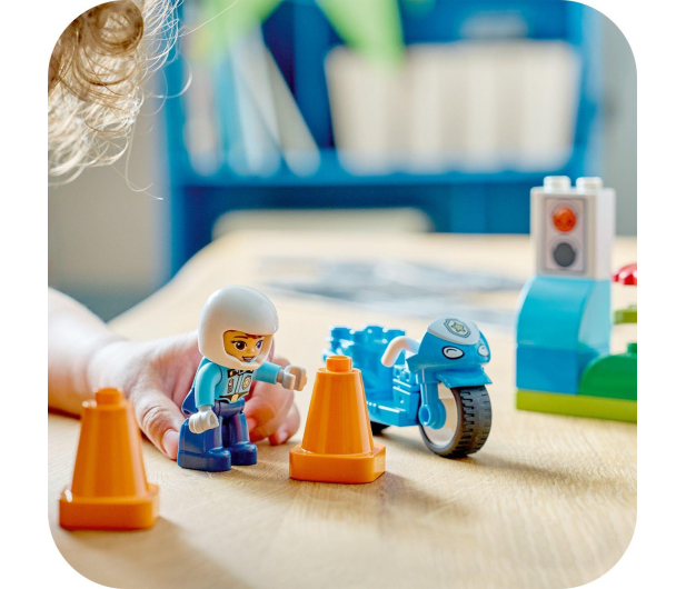 LEGO DUPLO 10471 Niebieski motocykl policyjny - 1473393 - zdjęcie 7